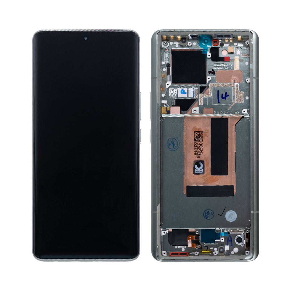 Xiaomi 13 Ultra (2304FPN6DC) Display And Digitizer With Frame Olive Green OEM