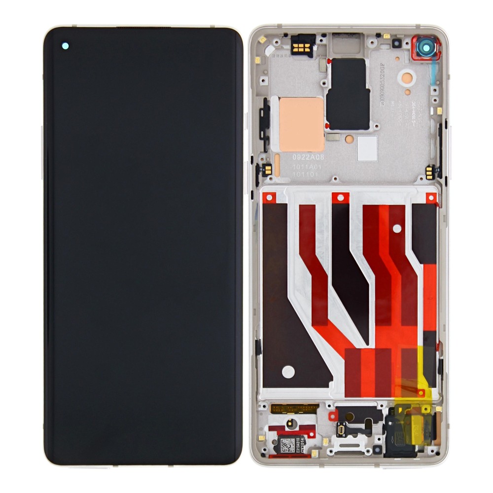 OnePlus 8 (IN2010) Display Complete + Frame (2011100174) - Interstellar Glow