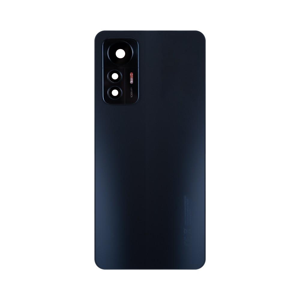 Xiaomi 12 Lite (2203129G) Back Cover Black With Lens Service Pack