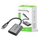 Rixus RXCR01 Type C To SD/TF Card Reader Adapter Space Gray
