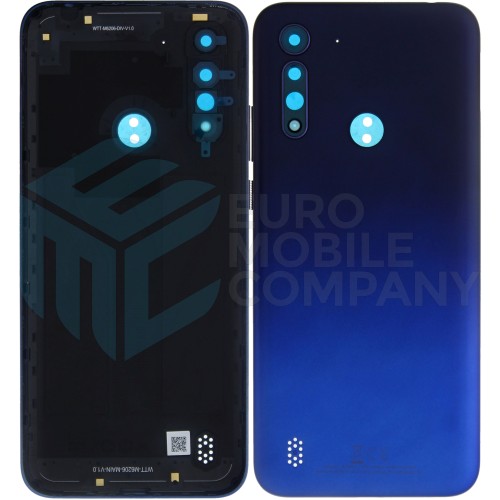 Motorola Moto G8 Power Lite (XT2055) Back Cover Royal Blue Without Lens 5S58C16764 Service Pack