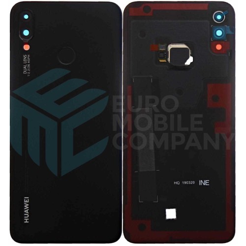Huawei P Smart Plus (INE-LX1) Back Cover Black With Lens 02352CAH Service Pack