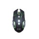 Rixus RXWM210 Wireless Gaming Mouse G-Pro Black Green