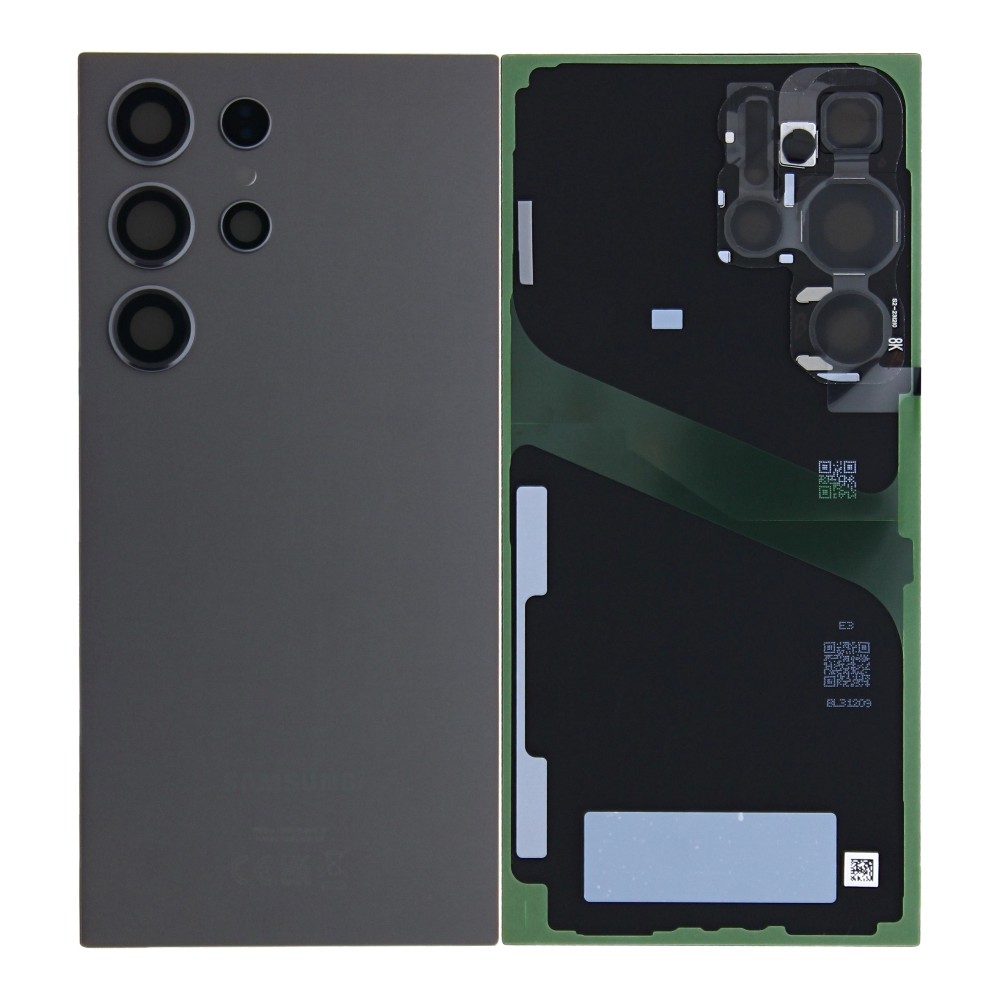 Samsung Galaxy S24 Ultra S928B Back Cover Titanium Black With Lens GH82-33349B Service Pack