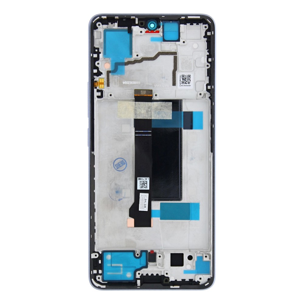 Xiaomi Redmi Note 13 Pro 5G (2312DRA50C, 2312CRAD3C) Display And Digitizer With Frame Violet OEM