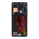 OnePlus 8 (IN2010) Display complete + Frame (2011100172) - Onyx Black