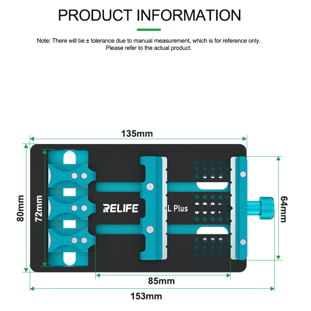 Relife Mobile Phone Special-shaped Motherboard Repair Fixture RL-601L Plus