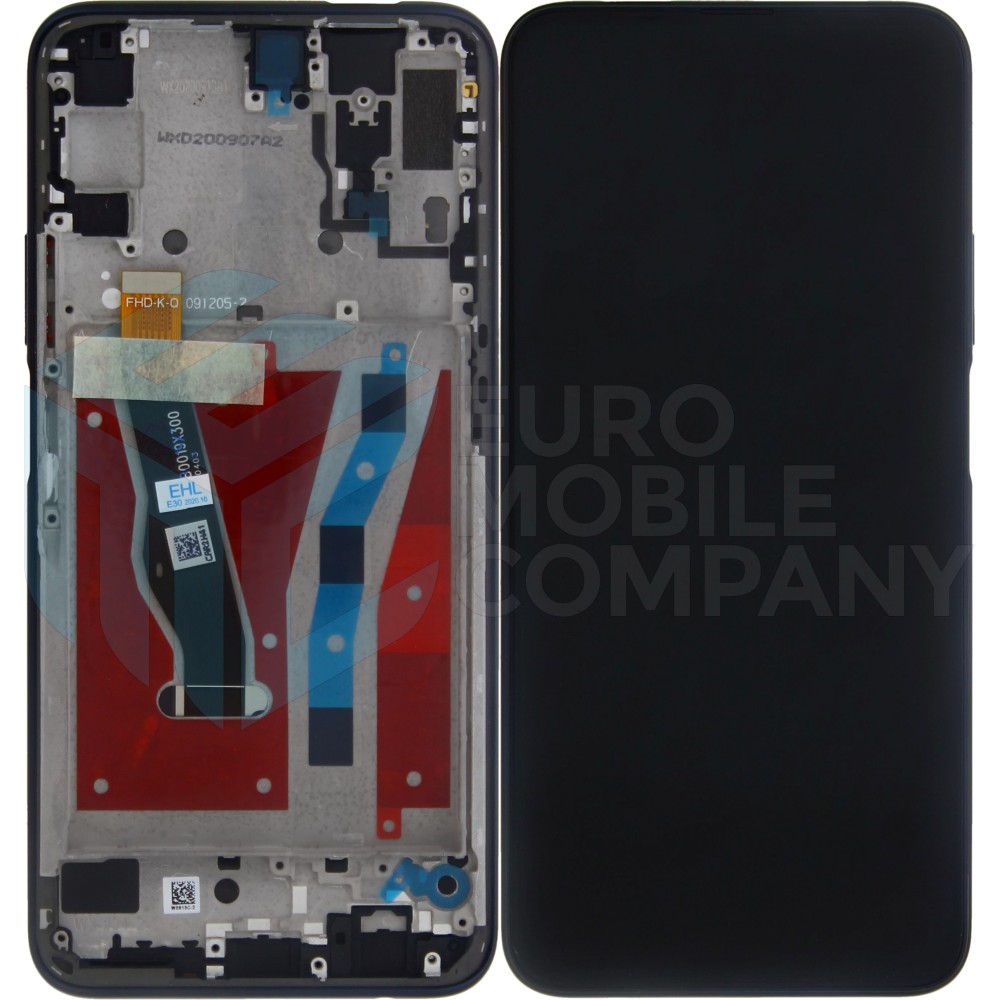 Huawei Honor 9X (STK-LX1) Display + Digitizer With Frame - Black