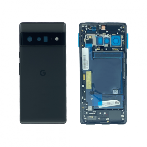 Google Pixel 6 Pro (GLUOG) Back Cover Stormy Black With Lens OEM