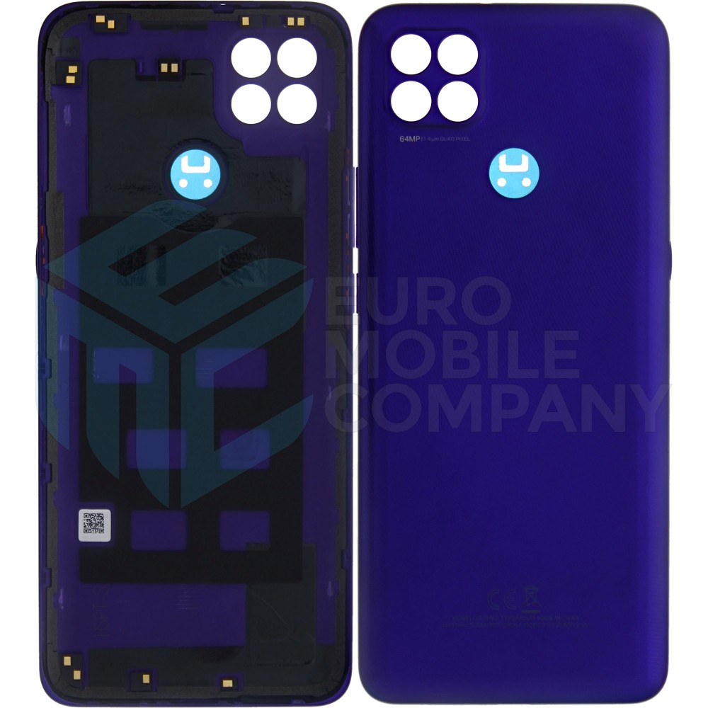 Motorola Moto G9 Power Back Cover (XT2091) Electric Violet Without Lens + Adhesive 5S58C17629 Service Pack
