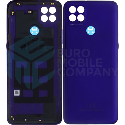 Motorola Moto G9 Power Back Cover (XT2091) Electric Violet Without Lens + Adhesive 5S58C17629 Service Pack