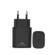 Fast Charging Travel Adapter USB-C CH775 25W Black