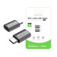 Rixus RXOTG04 USB-C To Micro OTG Adapter Space Gray (2-Pack)