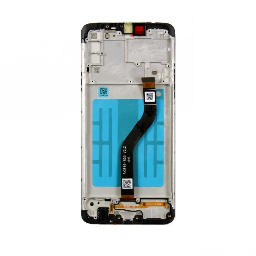 Samsung Galaxy A20S A207F Display And Digitizer With Frame Black Full OEM