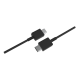 Fast Charging Cable US5002M USB-C To USB-C 200CM Black