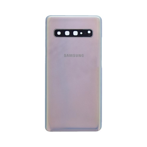 Samsung Galaxy S10 5G G977B Back Cover Crown Silver With Lens OEM