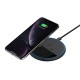 Rixus RXWC102 Wireless Qi Fast Charger 10W With USB-C Black