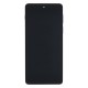 Motorola Edge 20 Pro (XT2153) Display And Digitizer With Frame (5D68C19377) - Blue Vegan Leather