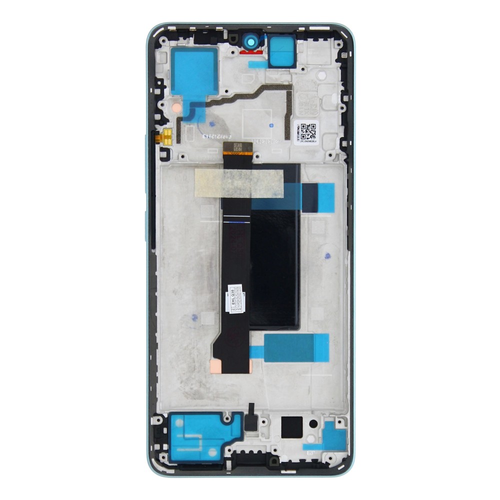 Xiaomi Redmi Note 13 Pro 5G (2312DRA50C, 2312CRAD3C) Display And Digitizer With Frame Blue OEM