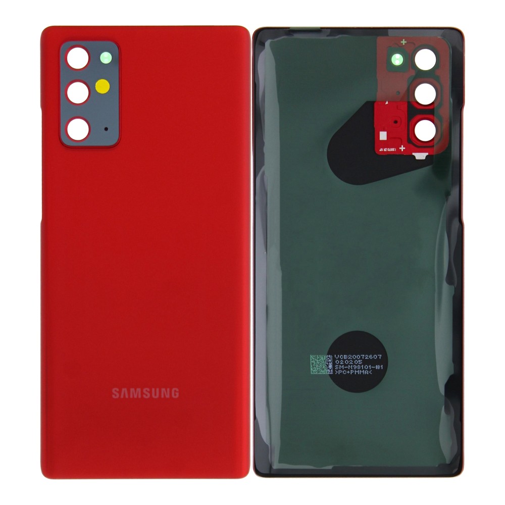 Samsung Galaxy Note 20 N980F Back Cover Mystic Red With Lens OEM
