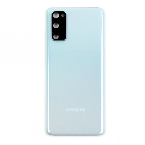 Samsung Galaxy S20 4G G980F, S20 5G G981B Back Cover Cloud Blue With Lens GH82-21576D Service Pack