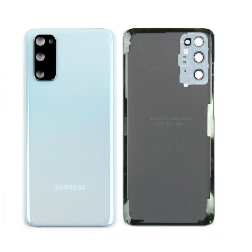 Samsung Galaxy S20 4G G980F, S20 5G G981B Back Cover Cloud Blue With Lens GH82-21576D Service Pack
