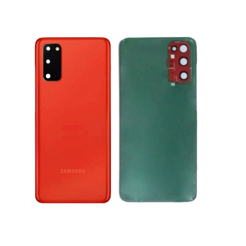 Samsung Galaxy S20 4G G980F, S20 5G G901B Back Cover Aura Red With Lens OEM