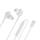 Pop-Up In-Ear Type-C Wired Earphone ER02 White