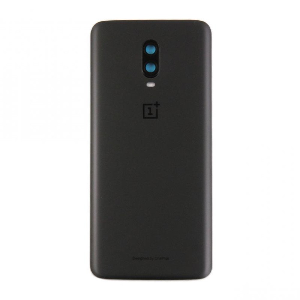 OnePlus 6T (A6010, A6013) Back Cover Midnight Black With Lens OEM