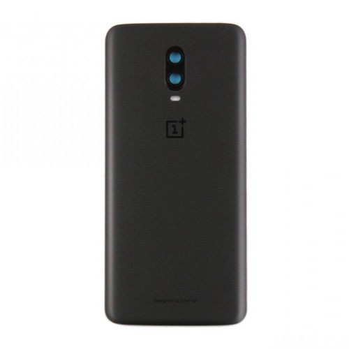 OnePlus 6T (A6010, A6013) Back Cover Midnight Black With Lens OEM