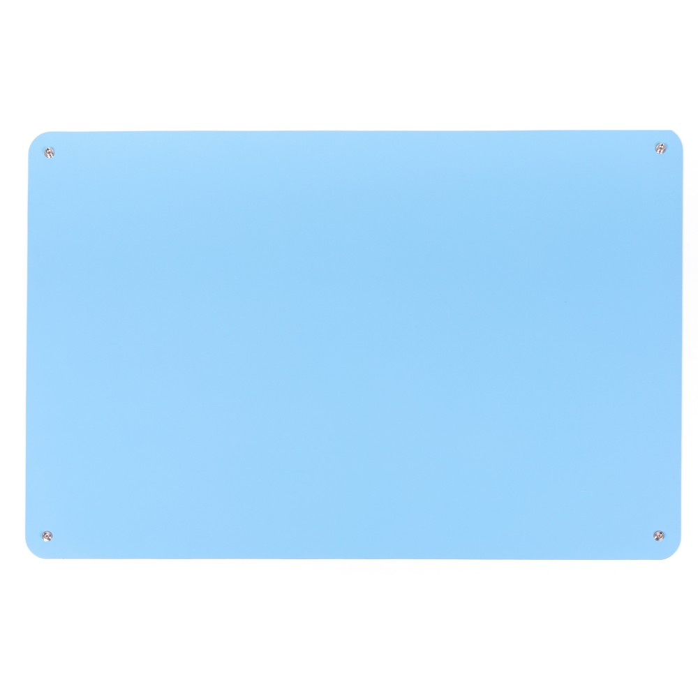 Premium ESD rubber table mat with 4x10mm studs 900mm x 610mm Blue (CFT-57567)