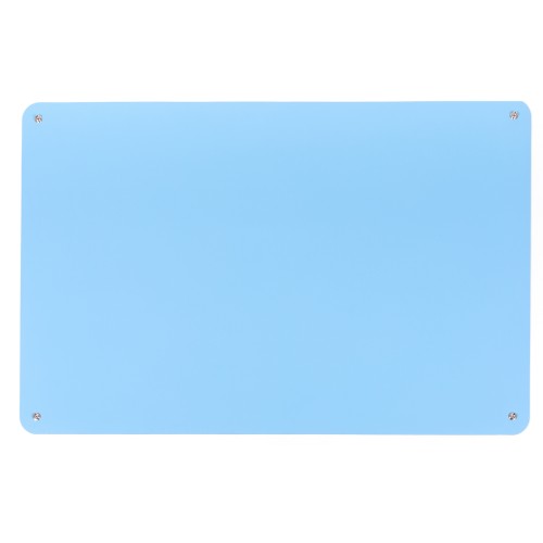 Premium ESD rubber table mat with 4x10mm studs 900mm x 610mm Blue (CFT-57567)