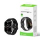 Rixus RXSW24 Full Touch Screen For Smart Watch 1.7'' Black