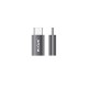 Rixus RXOTG03 USB-C To Lightning OTG Adapter Space Gray (2-Pack)