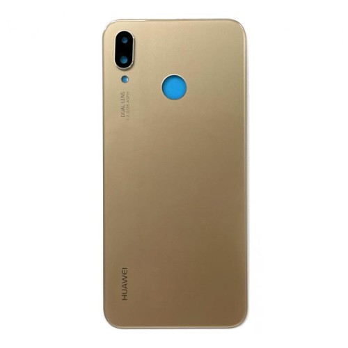 Huawei P20 Lite (ANE-L21) Back Cover Platinum Gold With Lens + Fingerprint 02351WTG Service Pack