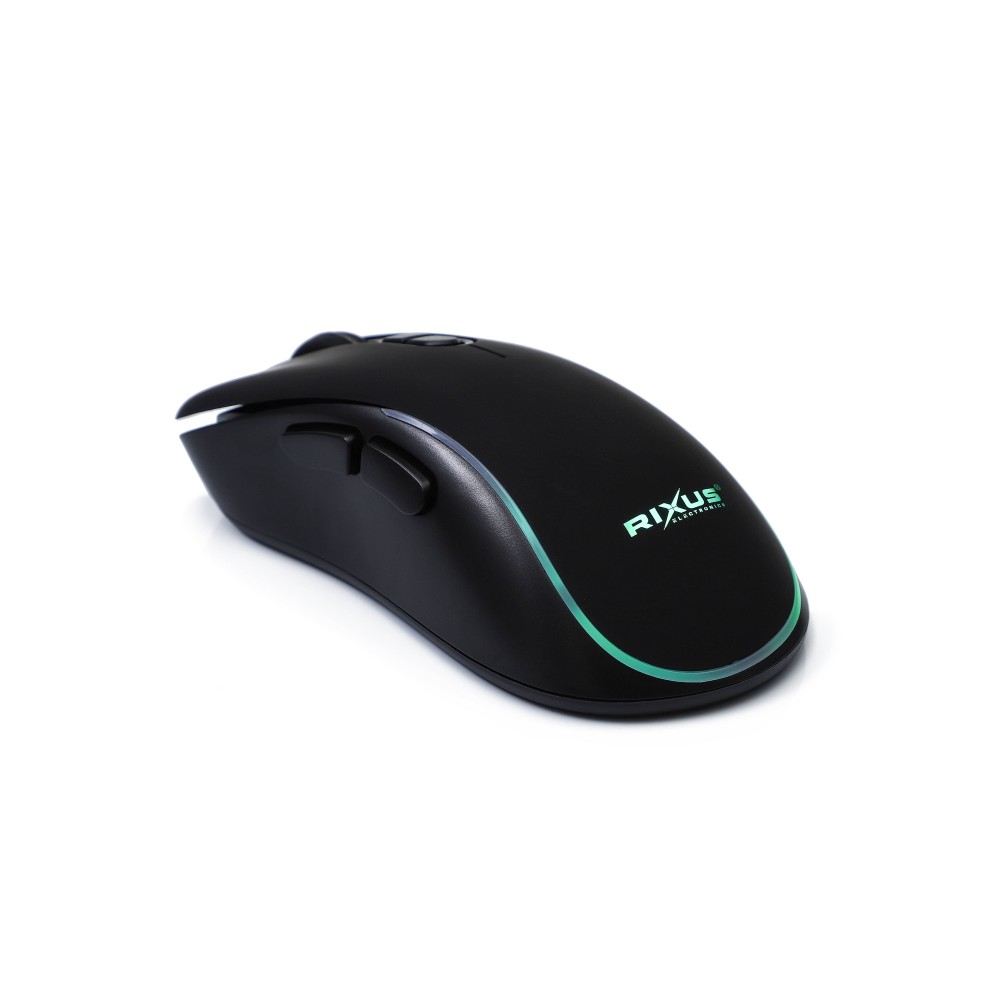 Rixus RXWM32 Wireless Gaming Mouse G-Pad Black