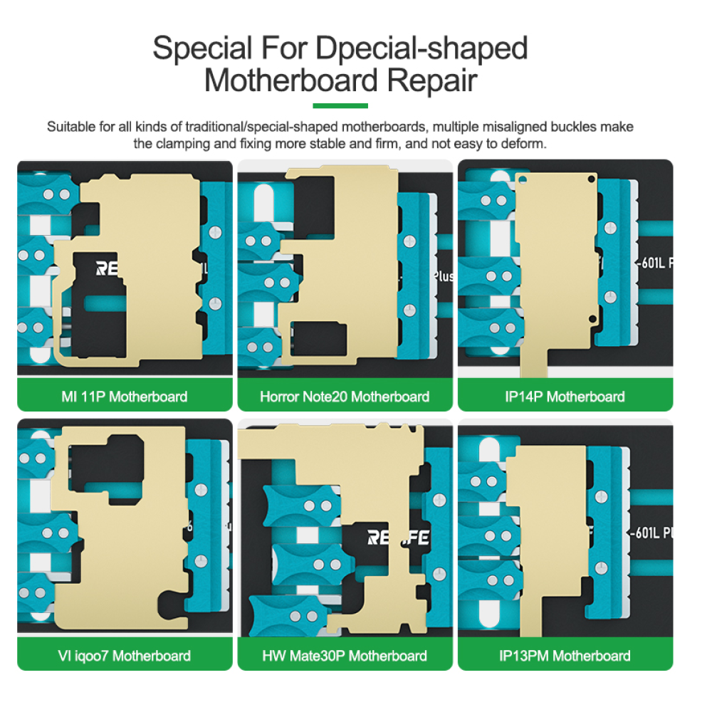Relife Mobile Phone Special-shaped Motherboard Repair Fixture RL-601L Plus