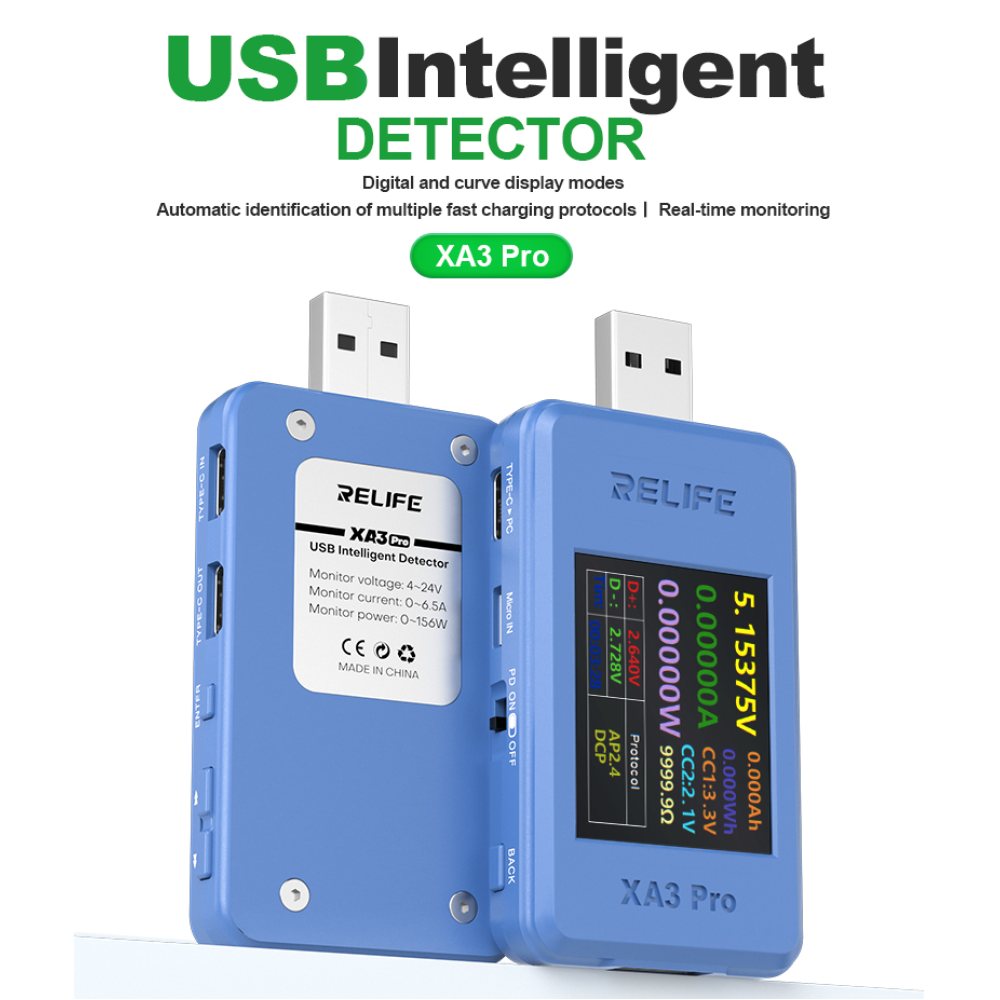 Relife XA3 Pro USB Smart Tester