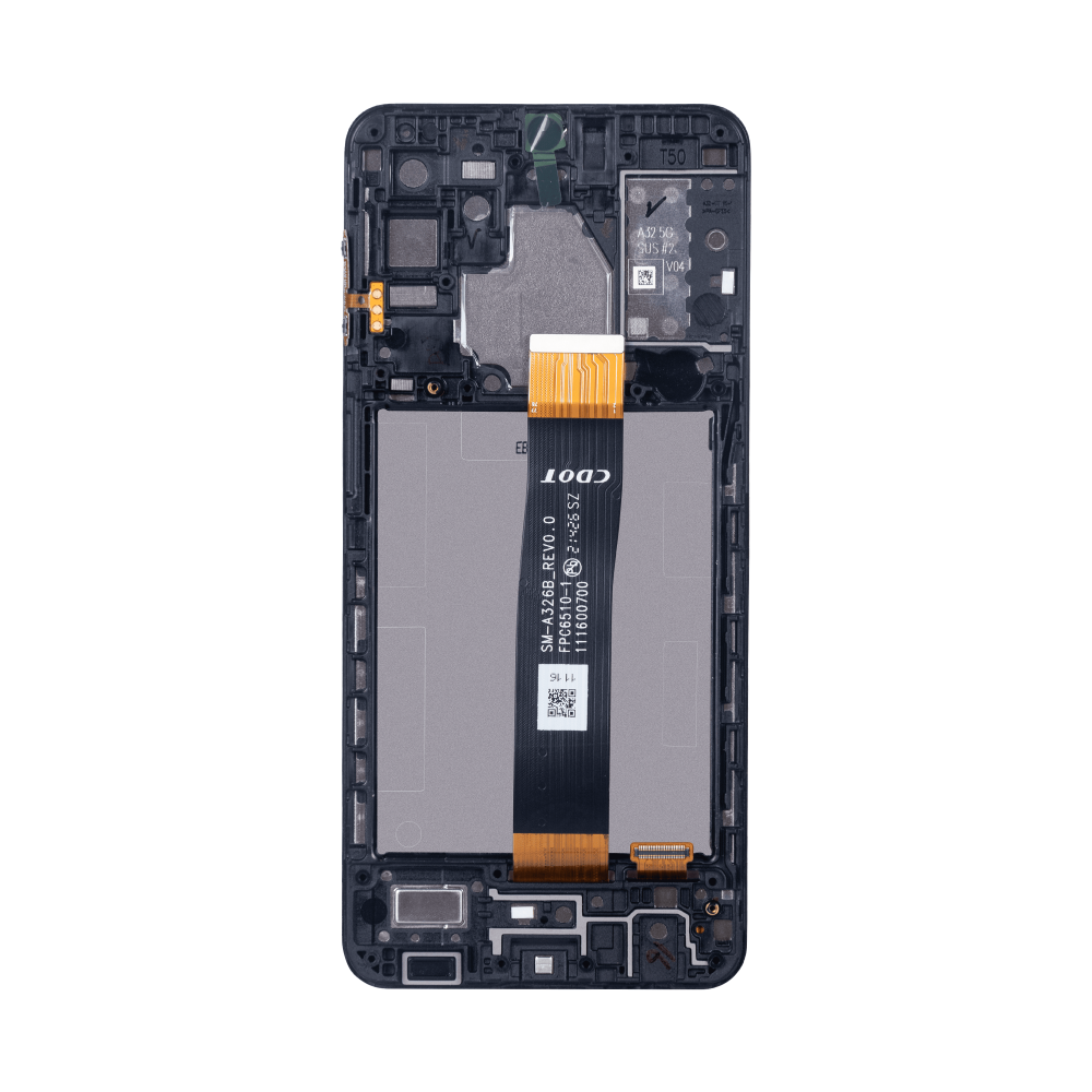 Samsung Galaxy A32 5G A326B Display And Digitizer With Frame Black Full OEM